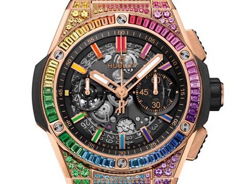 hublot big bang gold rainbow|Hublot big bang original gold.